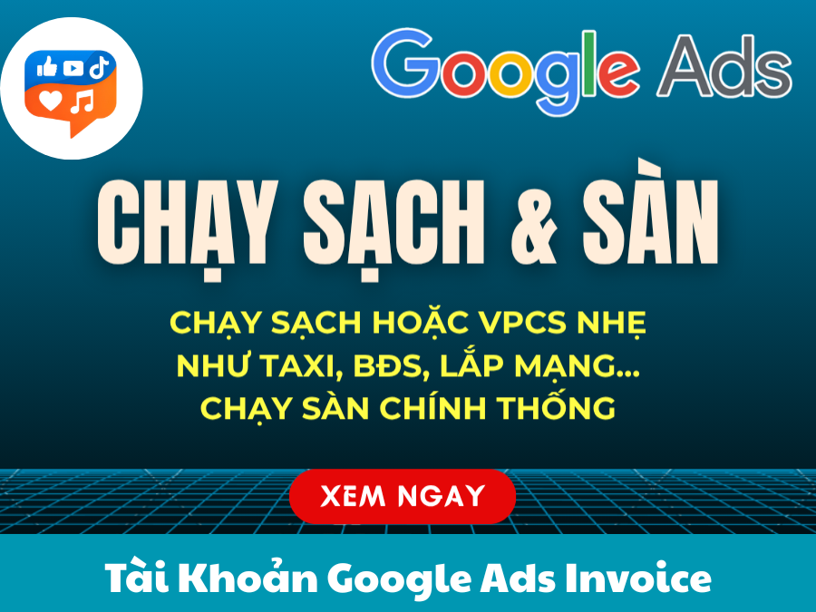 Invoice Hồng Kông CENTRAL - Chạy sạch + Sàn (Nạp USDT phí 11%)