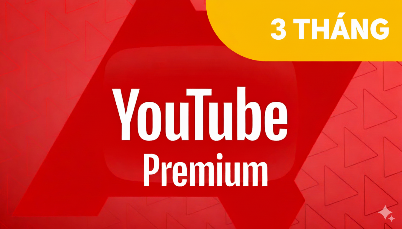 Tài Khoản Youtube Premium - 3 Tháng